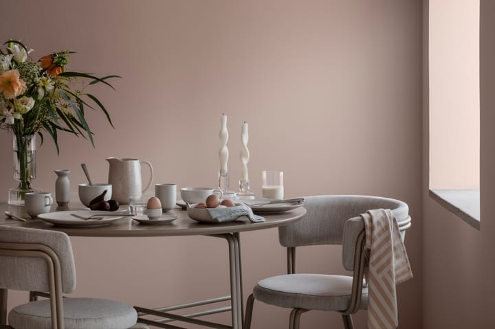 Plato de mesa Nordic Vanilla Ø26 cm, Cream with grains Broste Copenhagen