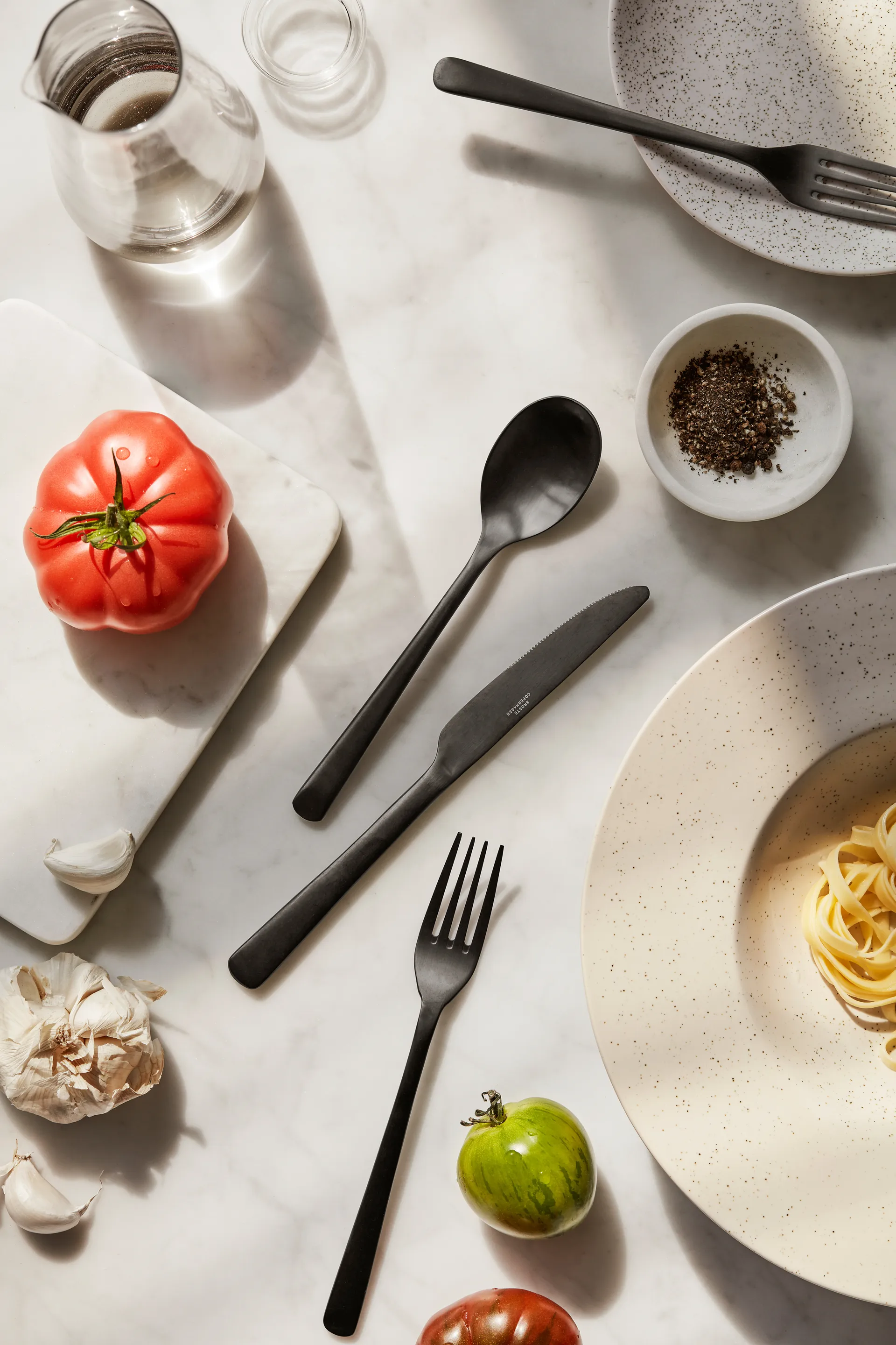 Plato de pasta hondo Nordic Vanilla Ø29 cm, Cream Broste Copenhagen