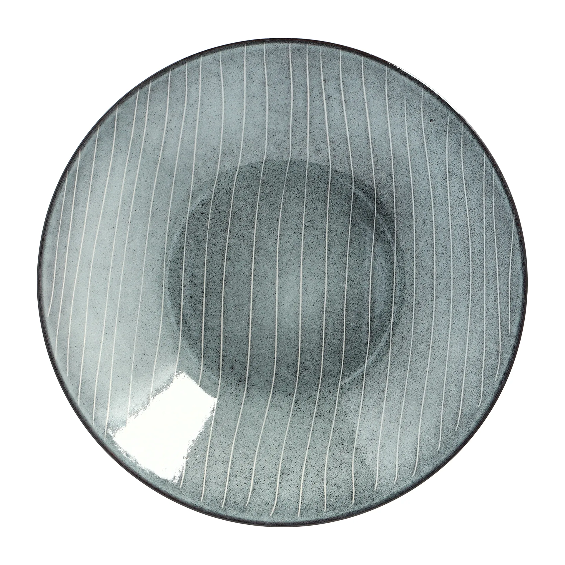 Plato de pasta Nordic Sea, Ø 22,5 cm Broste Copenhagen