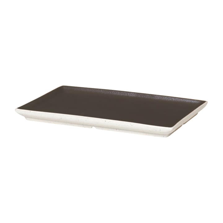 Plato Eli 17,6x20 cm - Matte charcoal - Broste Copenhagen