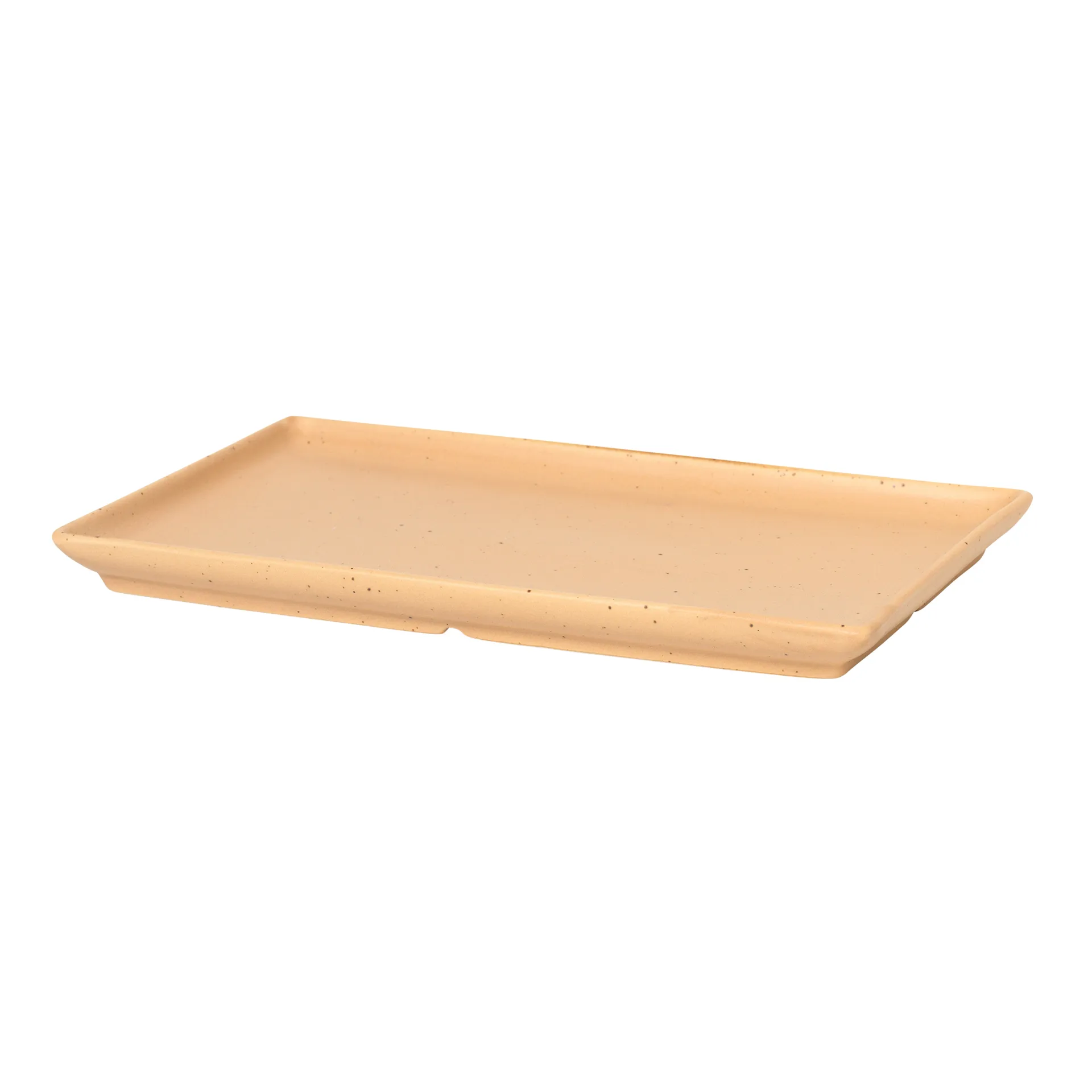 Plato Eli 17,6x20 cm, Matte light camel Broste Copenhagen