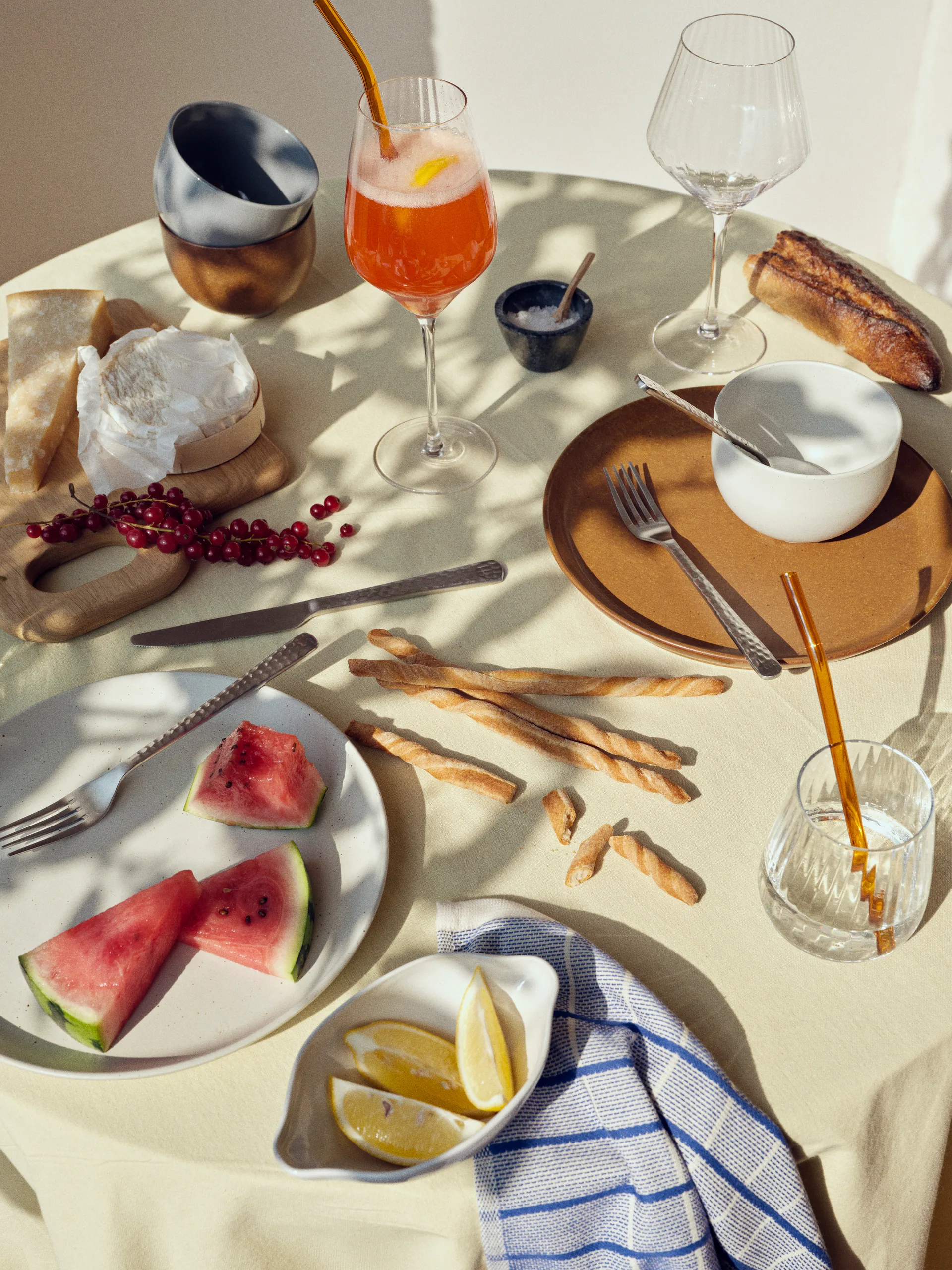 Plato Eli Ø26 cm, Caramel brown Broste Copenhagen