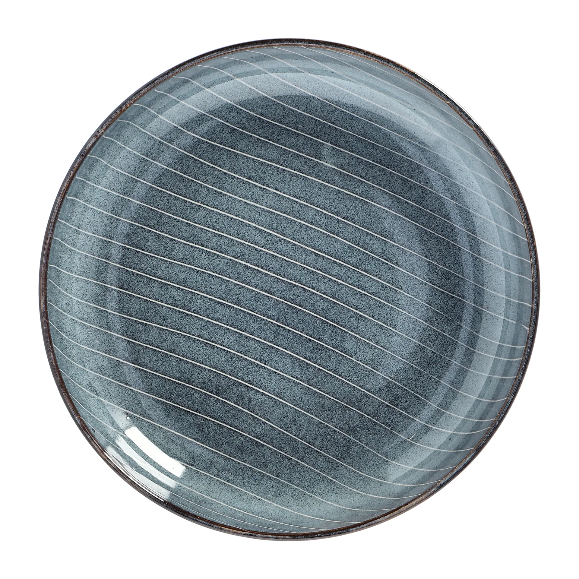 Plato hondo Nordic Sea, 22,5 cm Broste Copenhagen