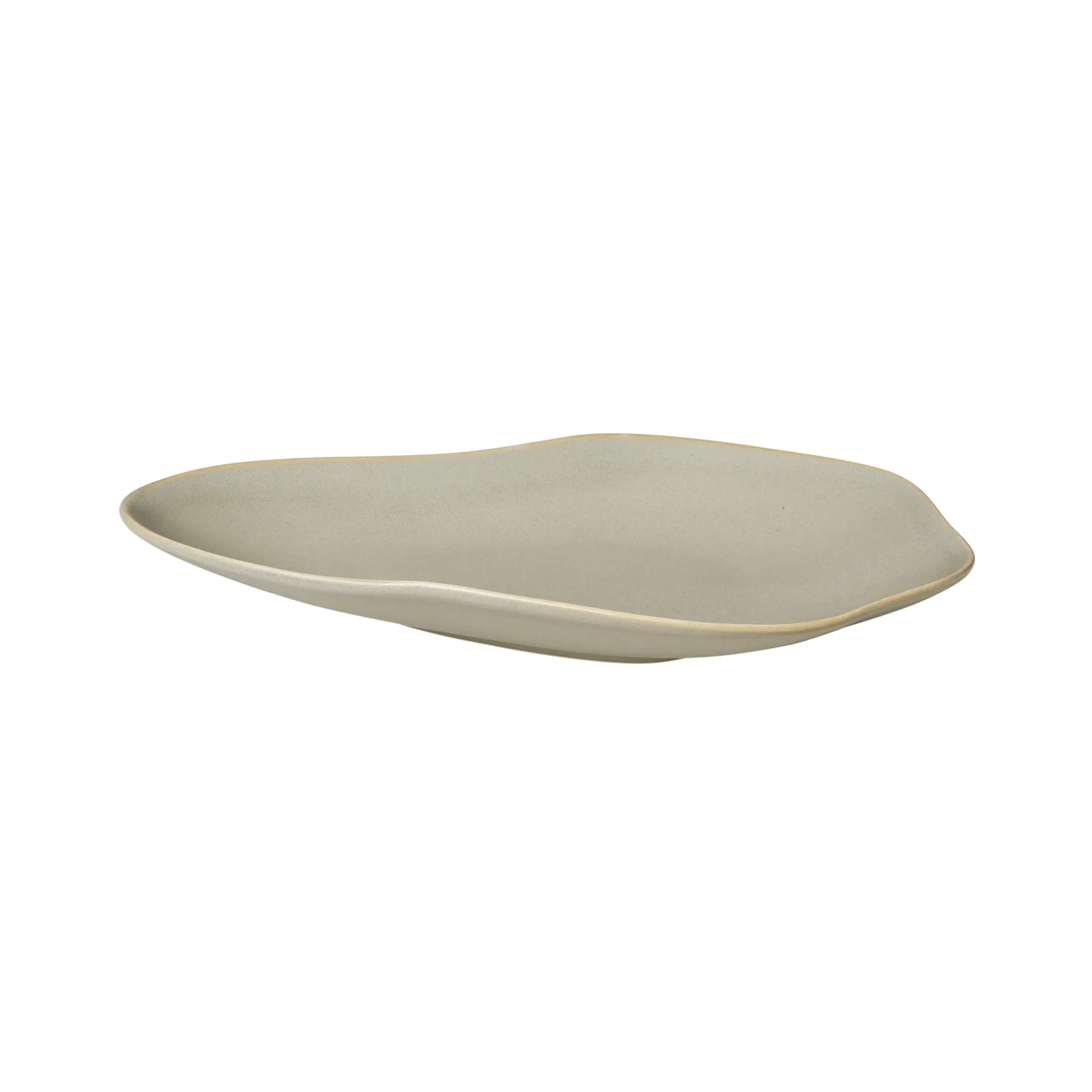 Plato Limfjord 14x24 cm, Soft brown Broste Copenhagen