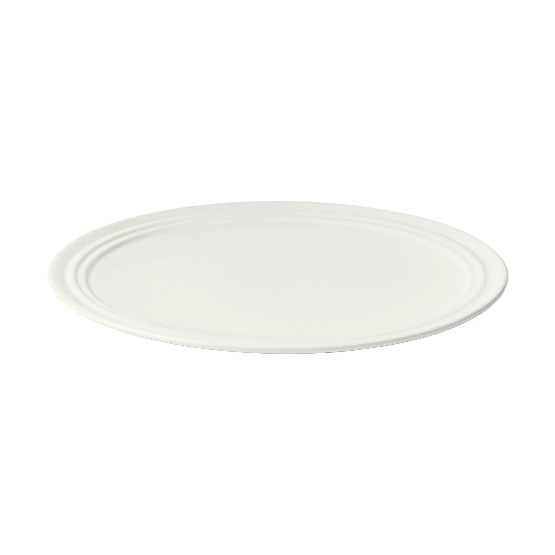 Plato llano Stevns Ø28 cm, Chalk white Broste Copenhagen