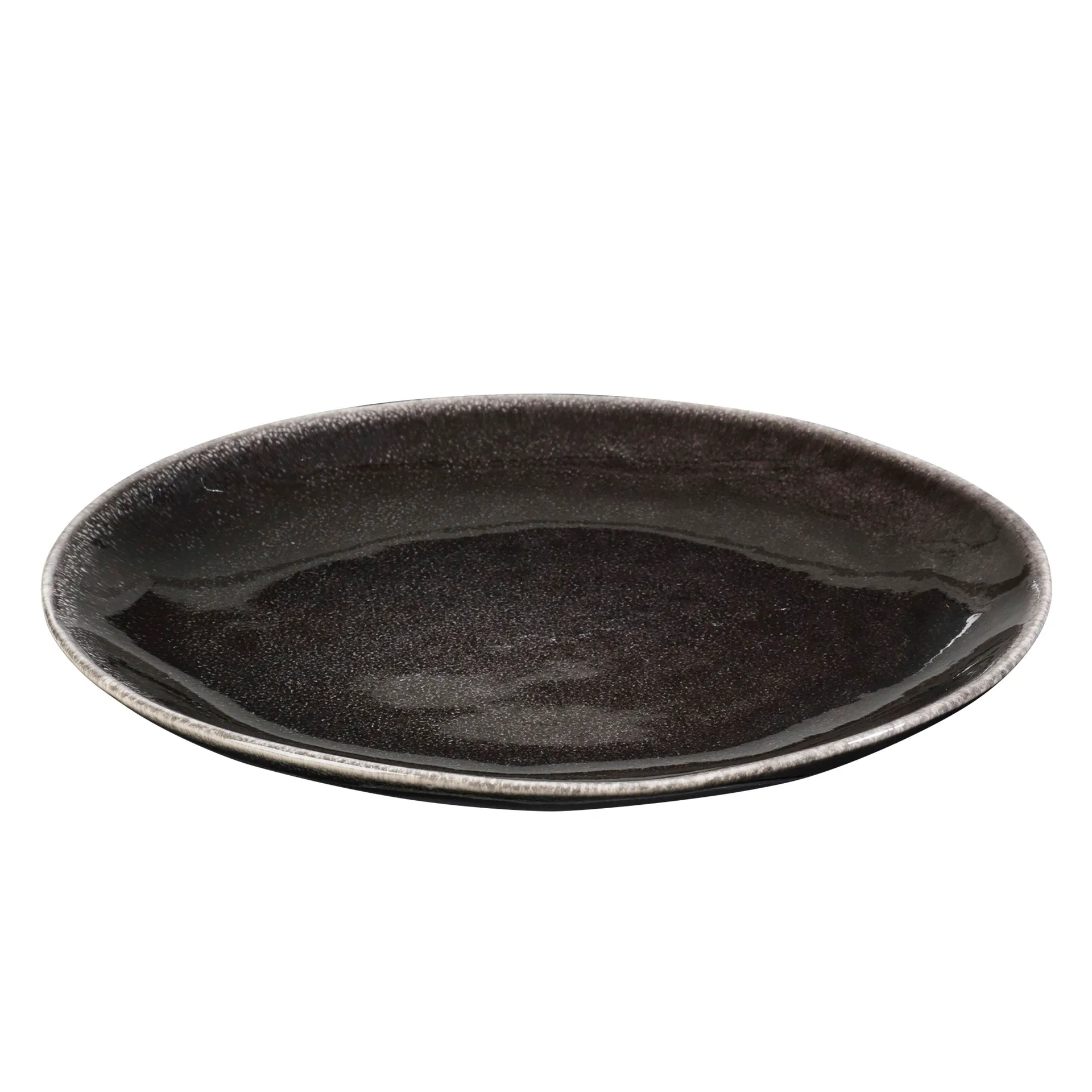 Plato Nordic Coal, Ø 20 cm Broste Copenhagen