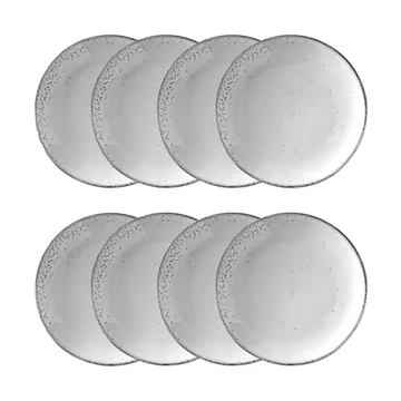 Plato Nordic Sand Ø20 cm paquete de 8 - Broste Copenhagen