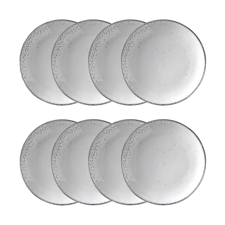 Plato Nordic Sand Ø20 cm paquete de 8 - Broste Copenhagen