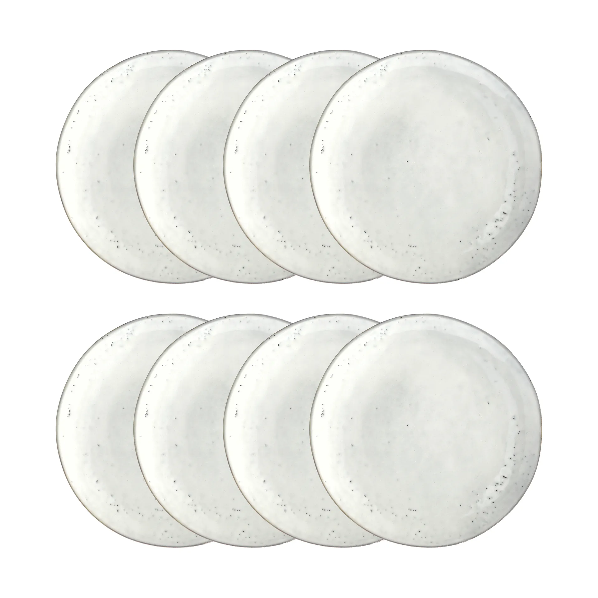 Plato Nordic Sand Ø26 cm paquete de 8,  Broste Copenhagen
