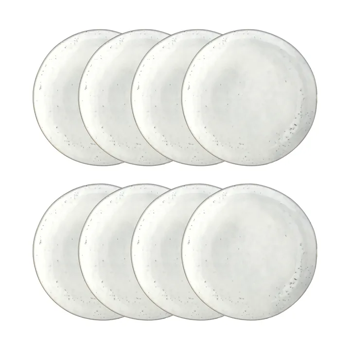 Plato Nordic Sand Ø26 cm paquete de 8 - Broste Copenhagen