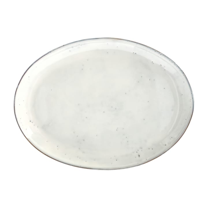 Plato ovalado Nordic Sand, 1 L Broste Copenhagen
