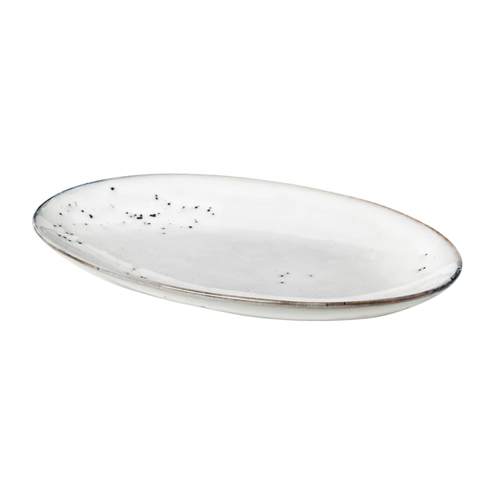 Plato ovalado Nordic Sand, 13,6x22 cm Broste Copenhagen