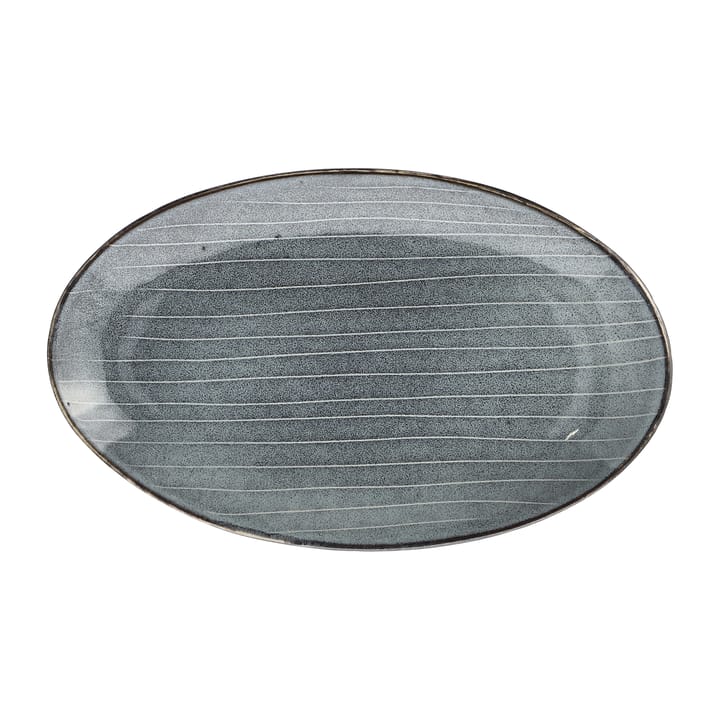 Plato ovalado Nordic Sea, 13,6x22 cm Broste Copenhagen