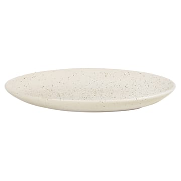 Plato ovalado Nordic Vanilla 22 cm - Cream with grains - Broste Copenhagen
