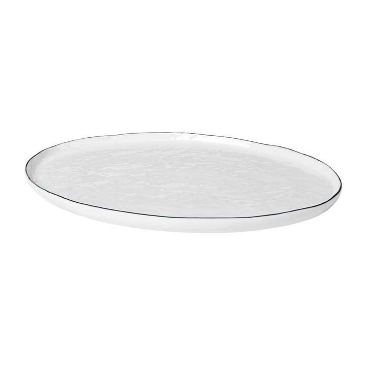 Plato ovalado Salt - 26,5x38,5 cm - Broste Copenhagen