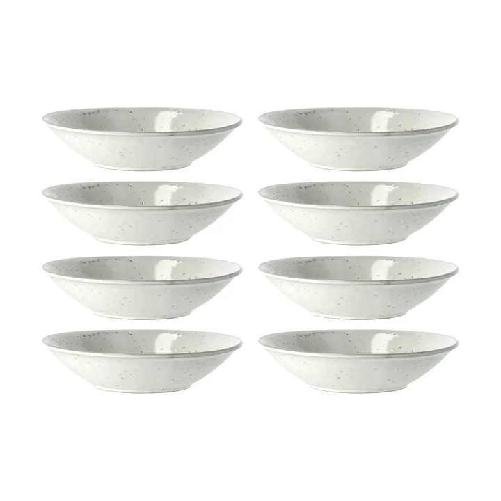 Plato para pasta Nordic Sand Ø22,5 cm paquete de 8 - Broste Copenhagen