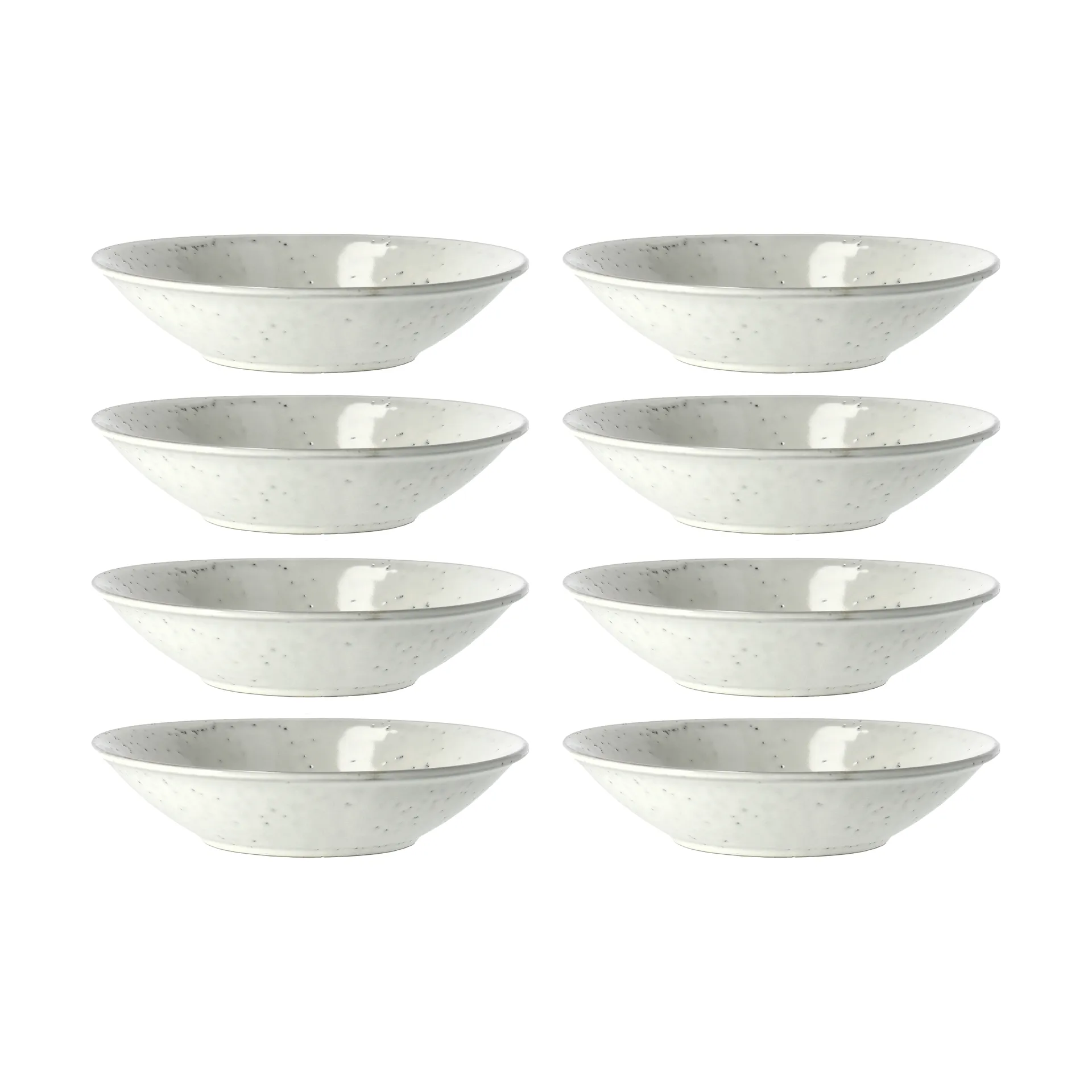 Plato para pasta Nordic Sand Ø22,5 cm paquete de 8 Broste Copenhagen