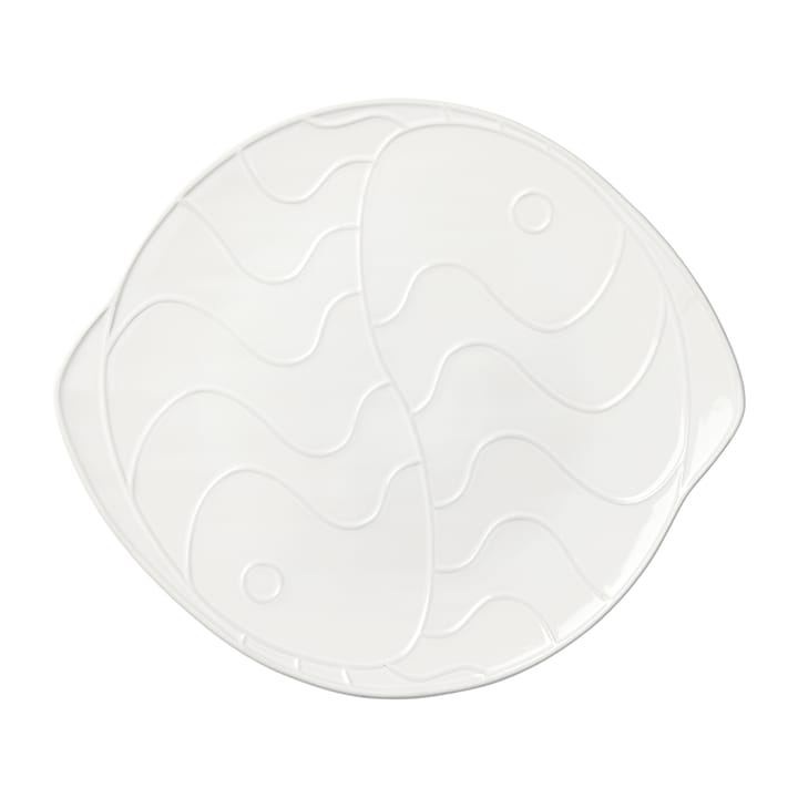 Plato Pesce 30x34,6 cm - Transparent white - Broste Copenhagen