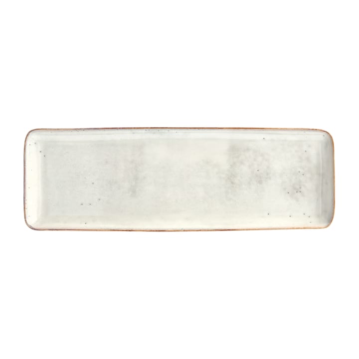 Plato rectangular Nordic Sand, 12,5 x 35 cm Broste Copenhagen