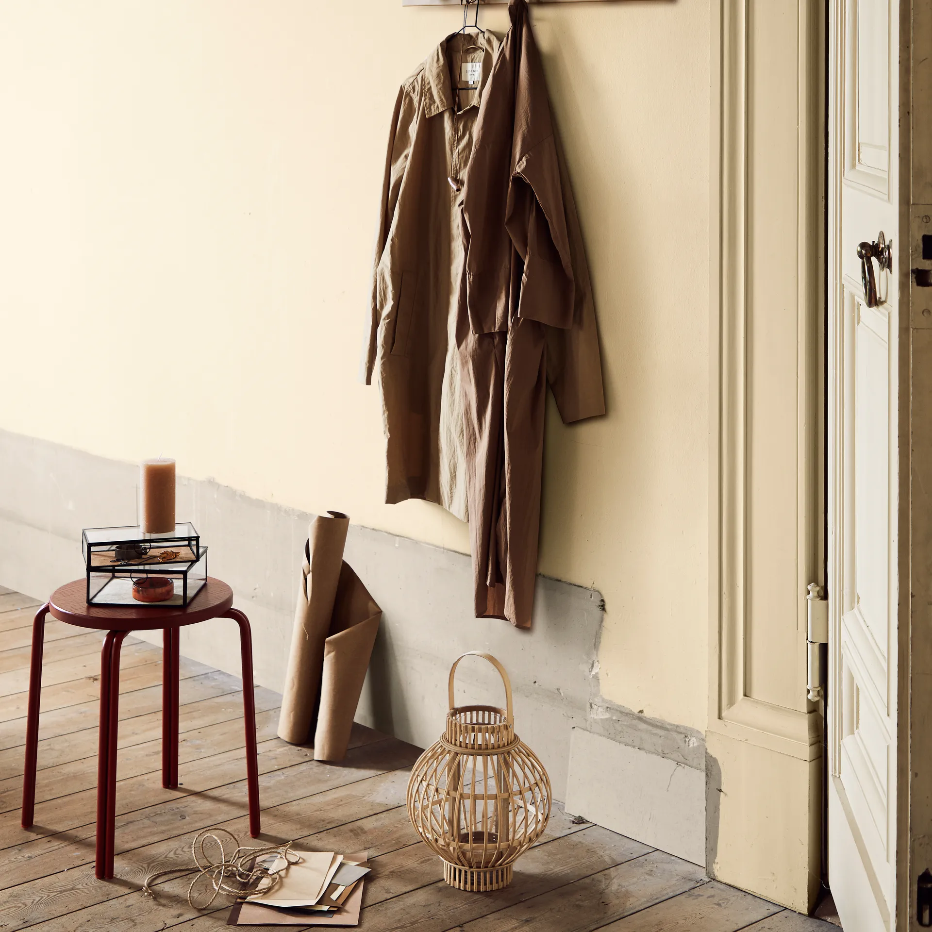 Portavelas Globus, 30,5 cm Broste Copenhagen