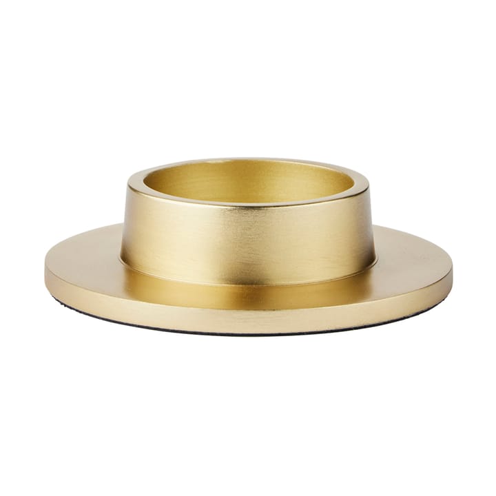 Portavelas Maro para velas gruesas - Brass Finish, 4 cm - Broste Copenhagen