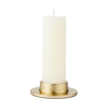 Portavelas Maro para velas gruesas - Brass Finish, 4 cm - Broste Copenhagen