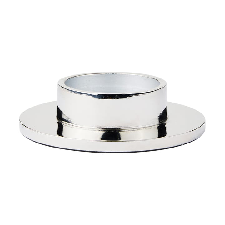 Portavelas Maro para velas gruesas - Silver Finish, 4 cm - Broste Copenhagen