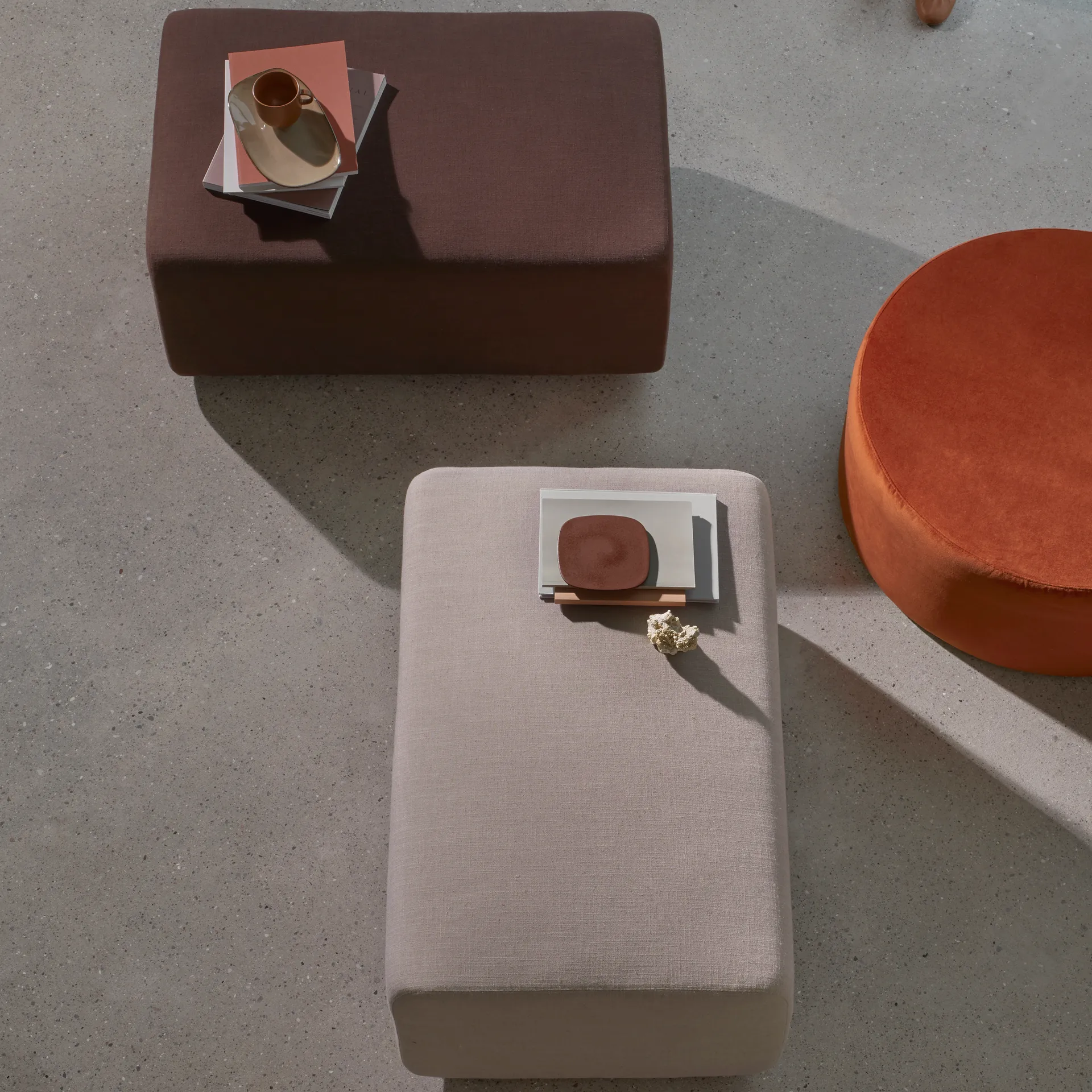 Puff modular Lagoon, Latte Broste Copenhagen