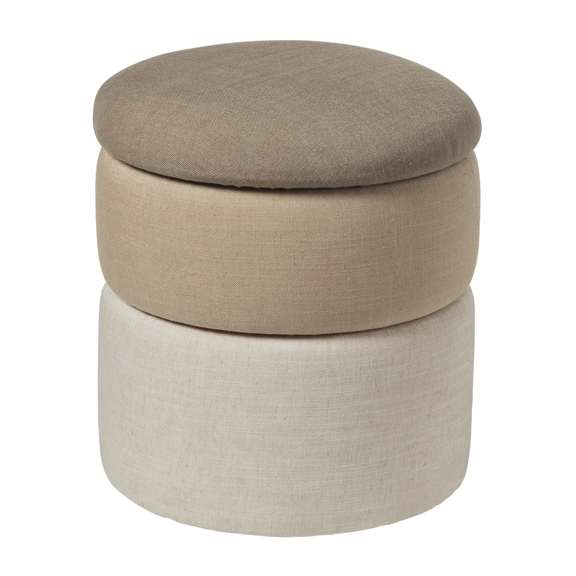 Puff Pond 42 cm, Beige shades Broste Copenhagen