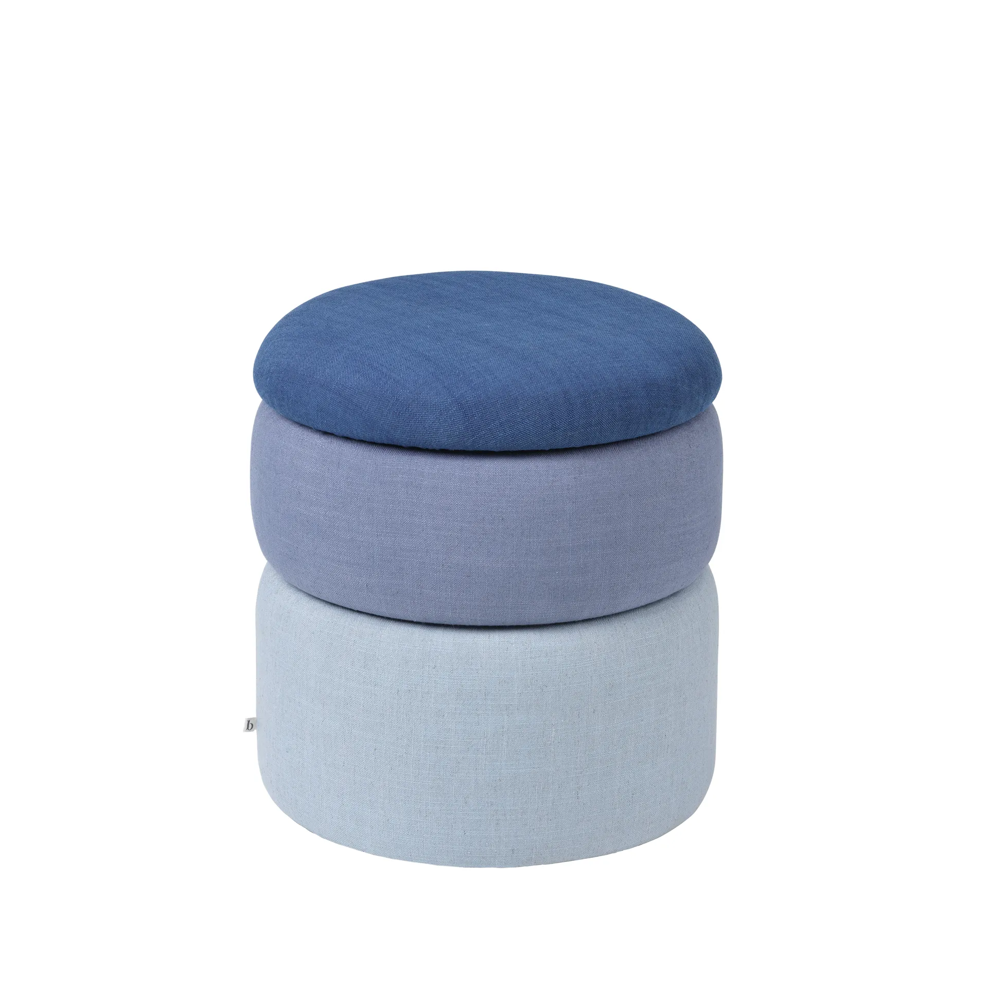Puff Pond 42 cm, Blue shades Broste Copenhagen