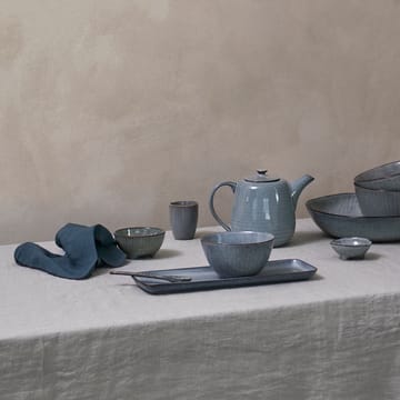 Servilleta de lino Gracie - azul oscuro (Insignia blue) - Broste Copenhagen