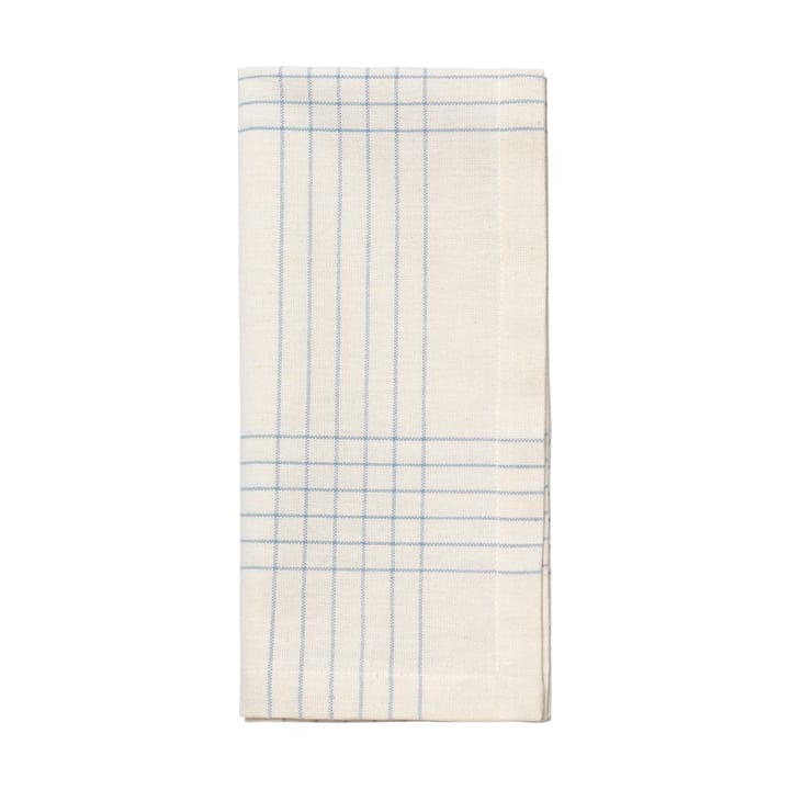 Servilleta de tela Alice 45x45 cm, Dusty blue-natural Broste Copenhagen