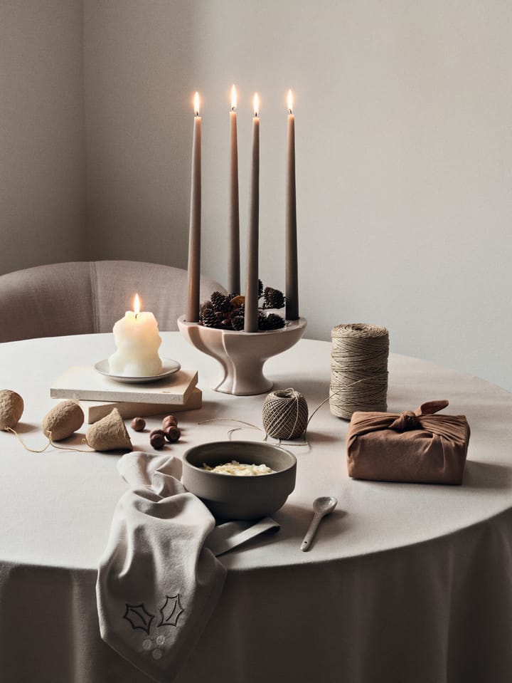Servilleta de tela Fryd 45x45 cm 4 piezas, Light warm grey-beige Broste Copenhagen