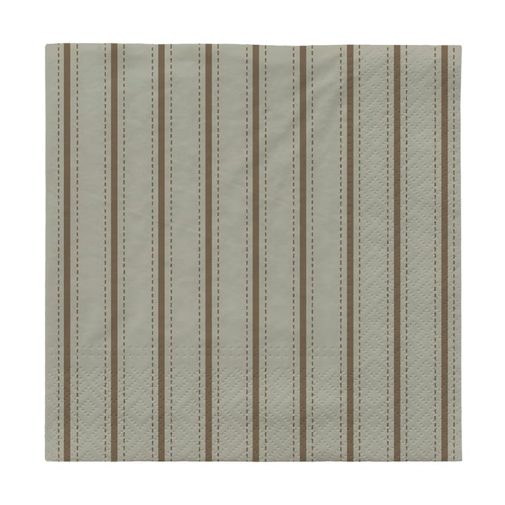 Servilletas Dolly 33x33 cm, 20-pack - Desert sage-dark green - Broste Copenhagen