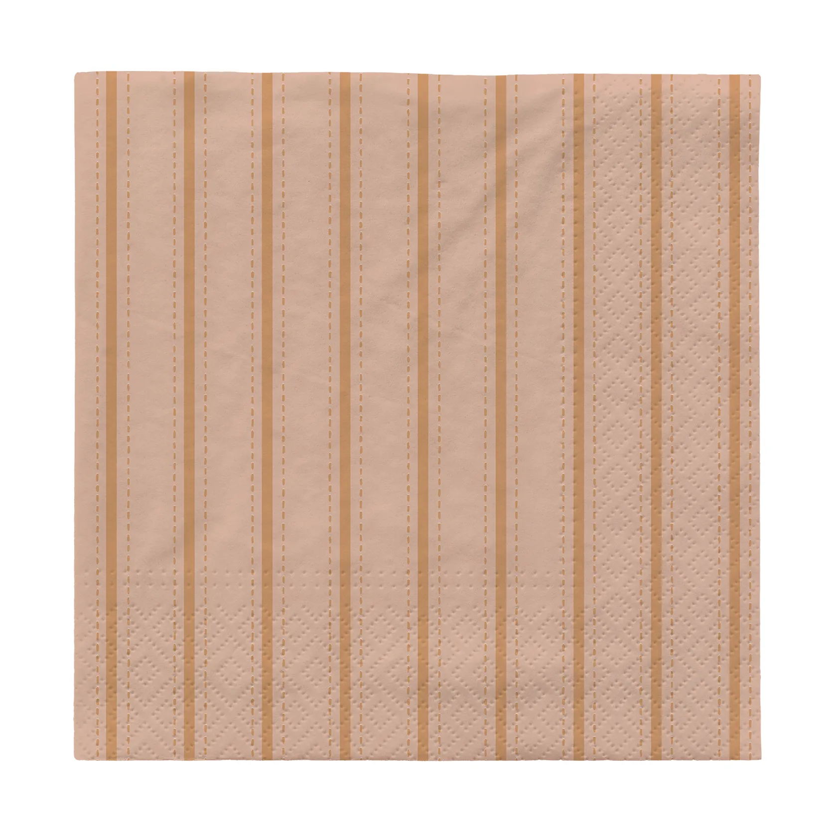 Servilletas Dolly 33x33 cm, 20-pack, Soft pink-cinnamon sand Broste Copenhagen