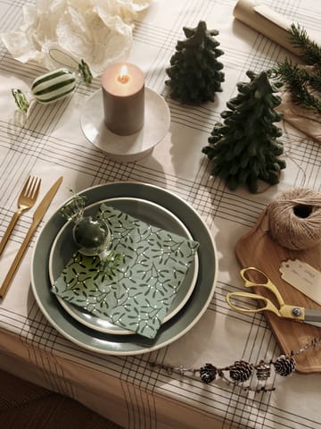 Servilletas Mistletoe 33x33 cm, 20-pack - White - Broste Copenhagen