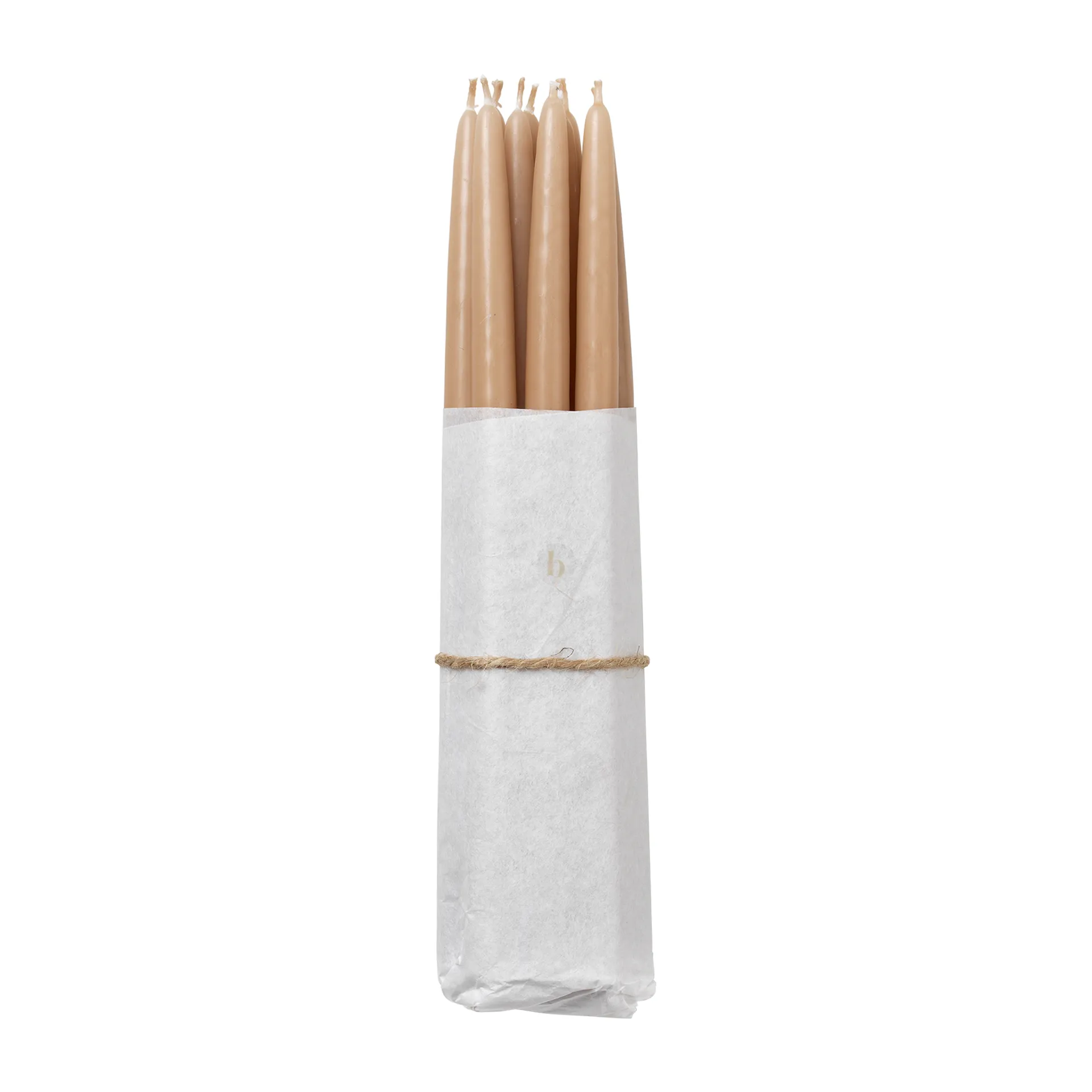 Set de 10 velas antiguas Broste Copenhagen, Walnut Broste Copenhagen