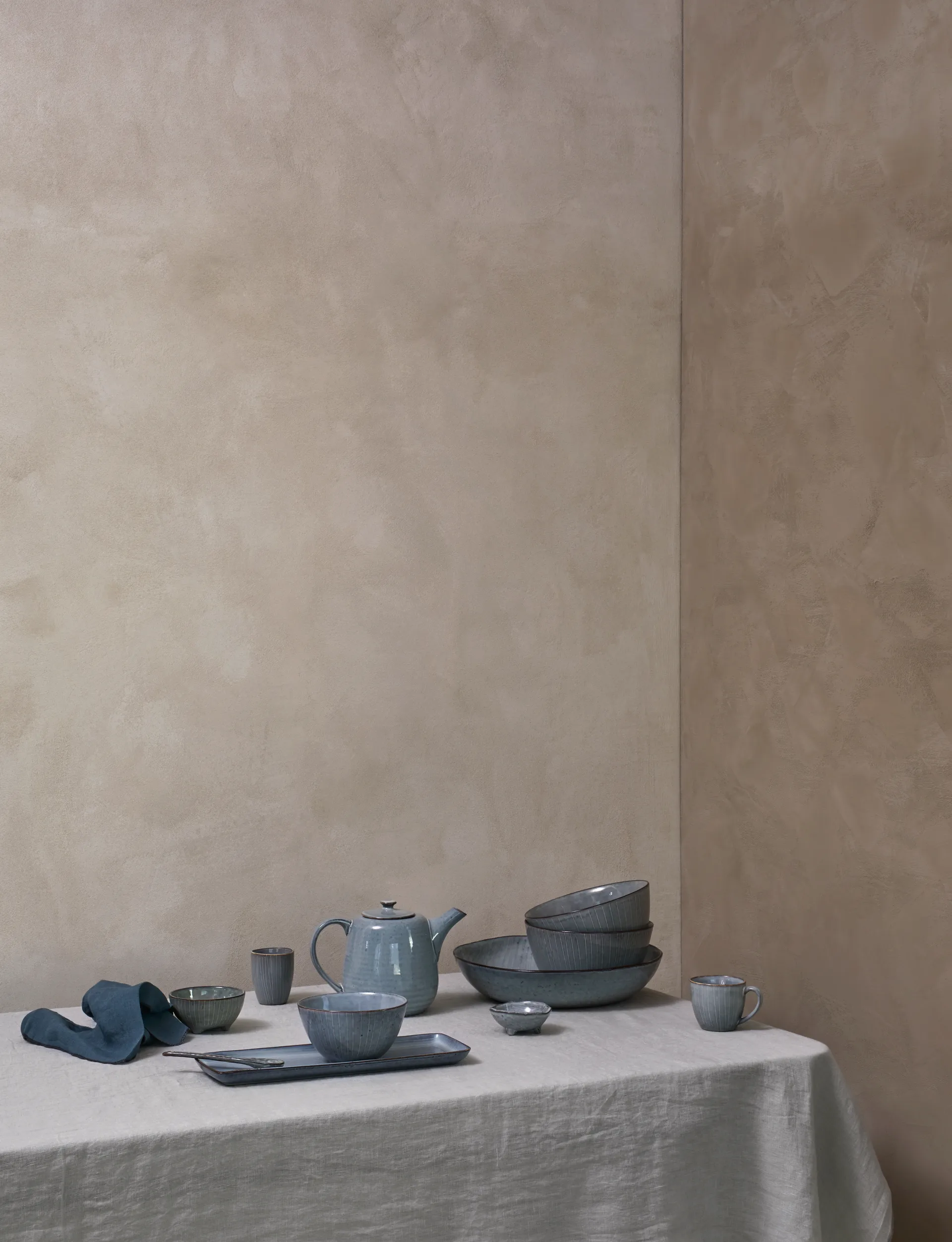 Set de desayuno Nordic Sea, 12 piezas Broste Copenhagen