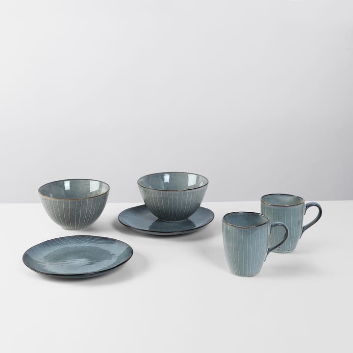 Set de desayuno para dos Nordic Sea, 6 piezas Broste Copenhagen
