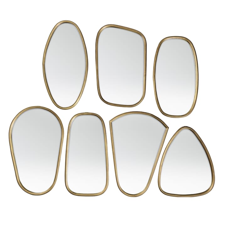 Set de espejos Art - marco latón - Broste Copenhagen