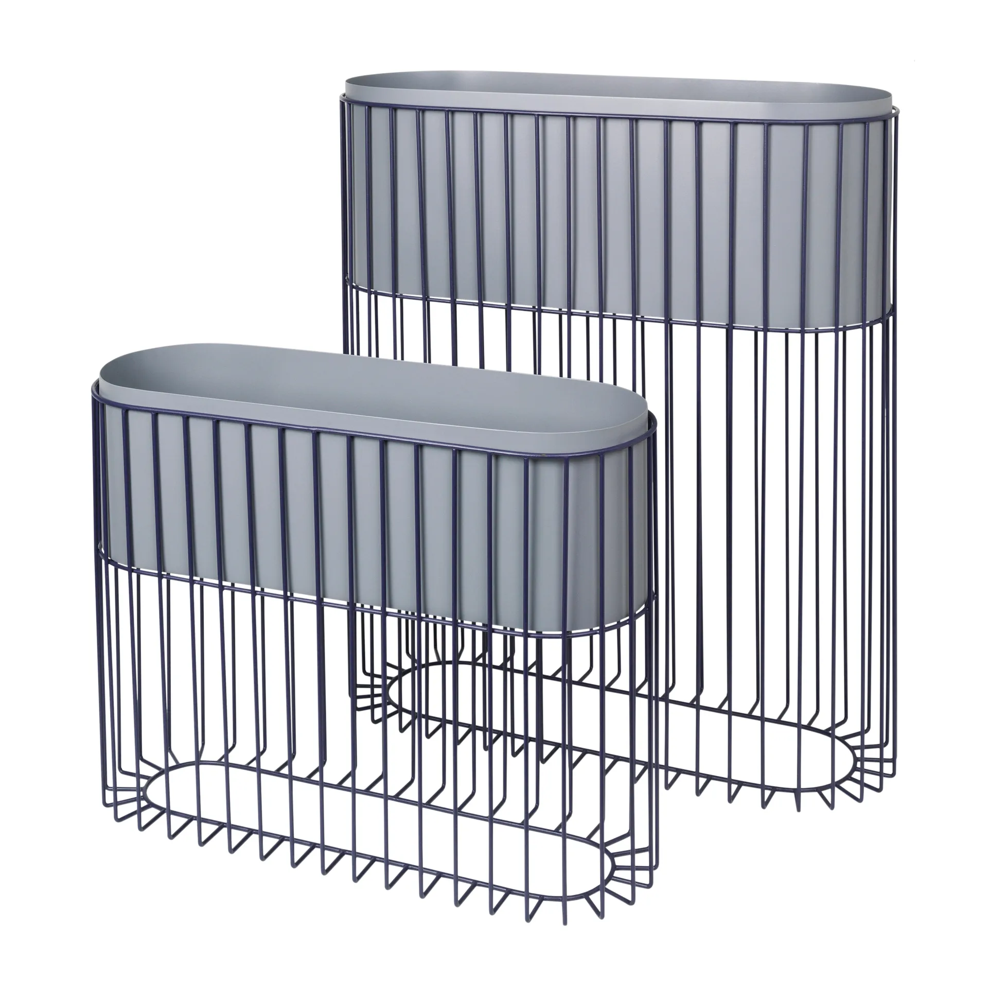 Set de jardineras Fenja, Insignia blue Broste Copenhagen