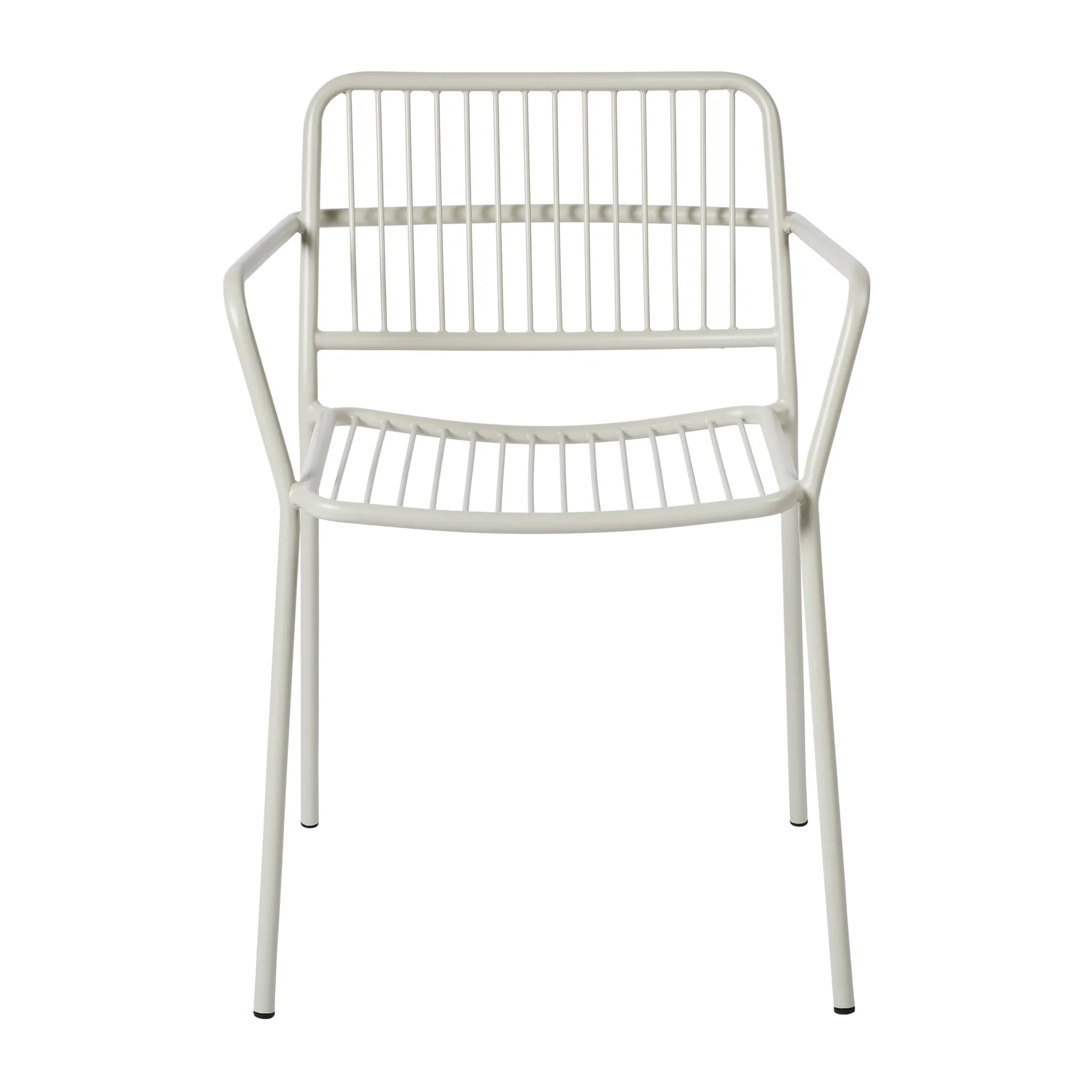 Silla con reposabrazos Eden, Beige grey Broste Copenhagen