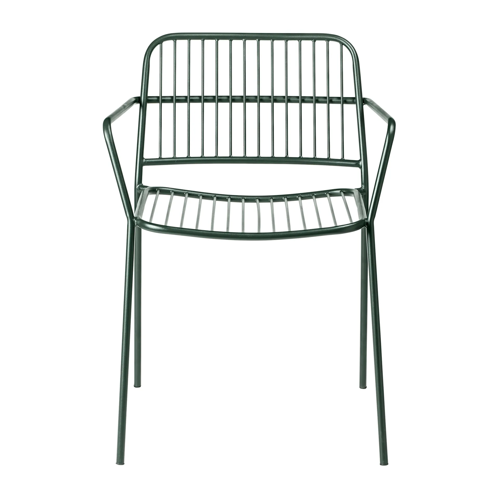 Silla con reposabrazos Eden, Forest green Broste Copenhagen
