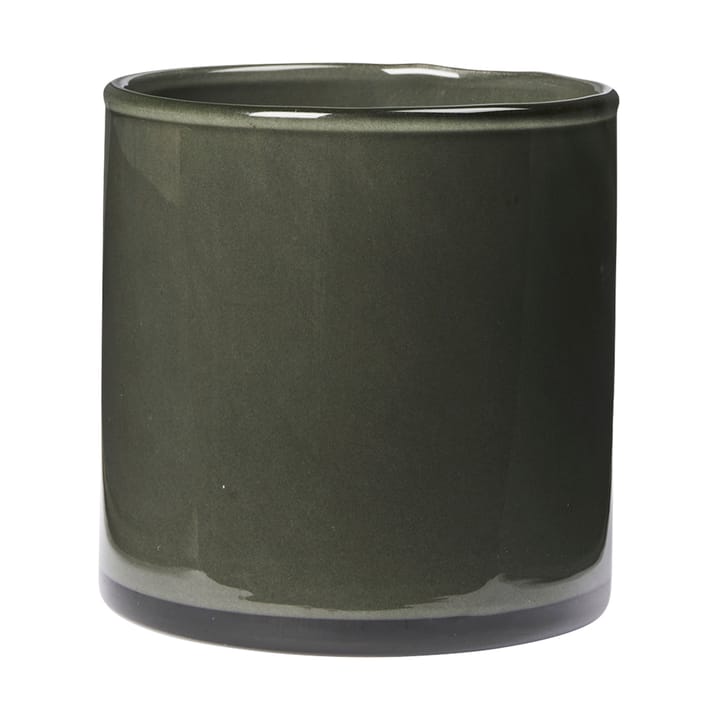Solai farol para vela - Dark Green, Ø10 cm - Broste Copenhagen