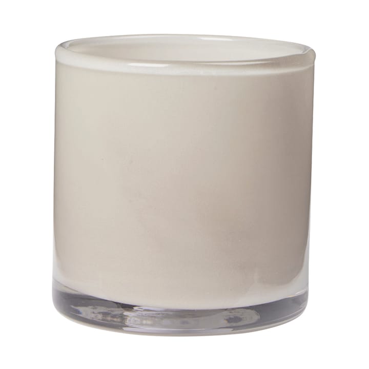 Solai farol para vela - Taupe Warm Grey, Ø8 cm - Broste Copenhagen