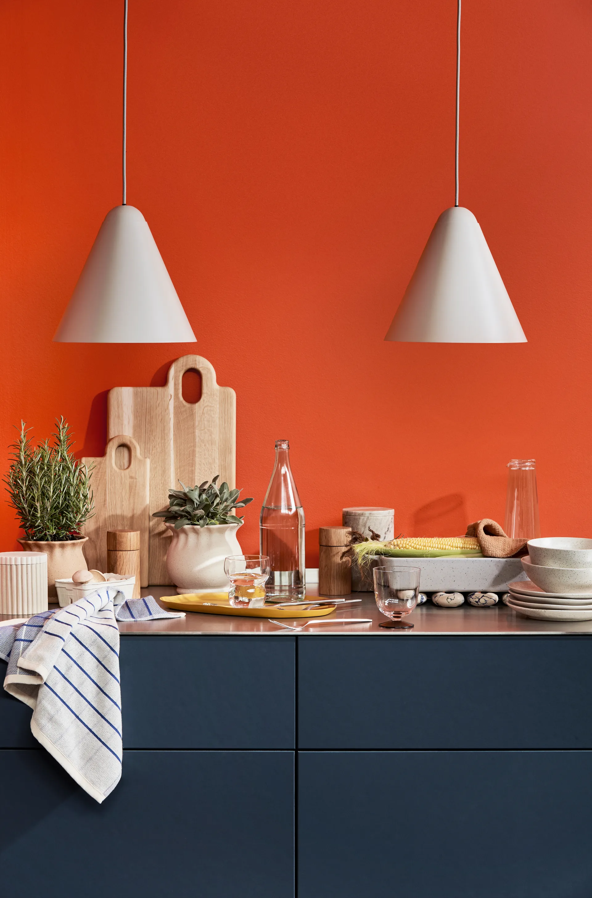 Tabla de cortar Olina 25x45,5 cm, Natural oiled Broste Copenhagen