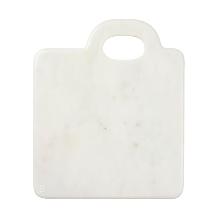 Tabla de cortar Olina 26x30 cm - White marble - Broste Copenhagen