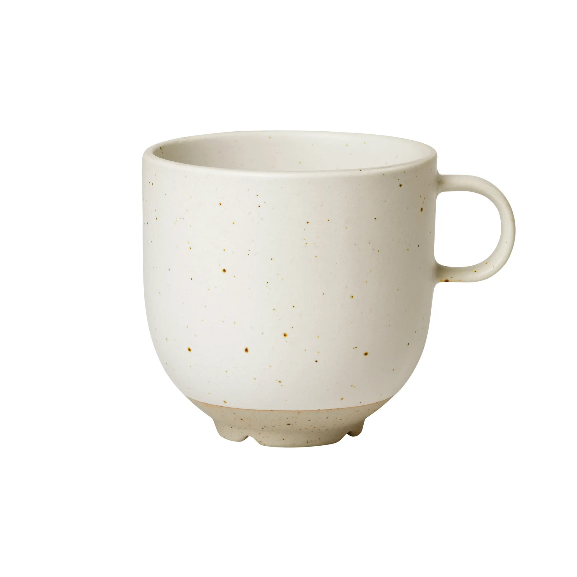 Taza con asa Eli 20 cl, Matte soft light grey Broste Copenhagen