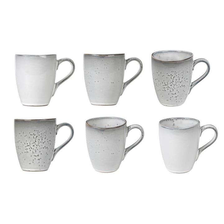 Taza con asa Nordic Sand, 10 cm Broste Copenhagen