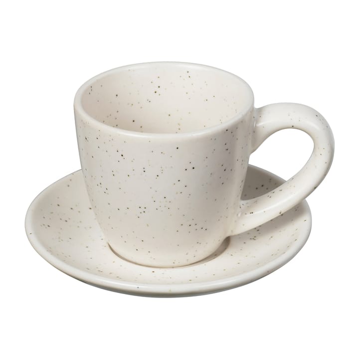 Taza espresso y platillo Nordic Vanilla 5 cl - Cream - Broste Copenhagen